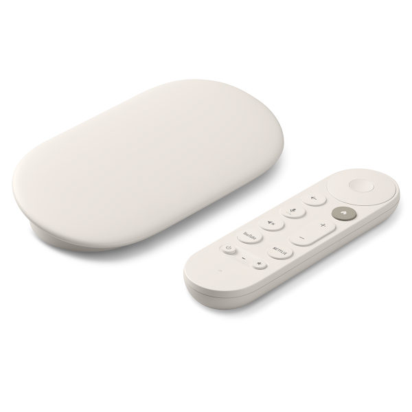 Google TV Streamer 4K Weiß 32GB – HDR & WiFi
